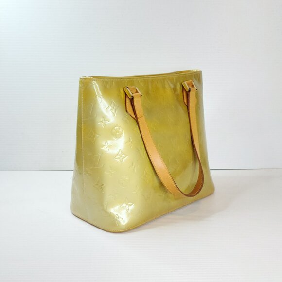Louis Vuitton LV Handbag Houston Green Vernis - FCM120 - Picture 5 of 13